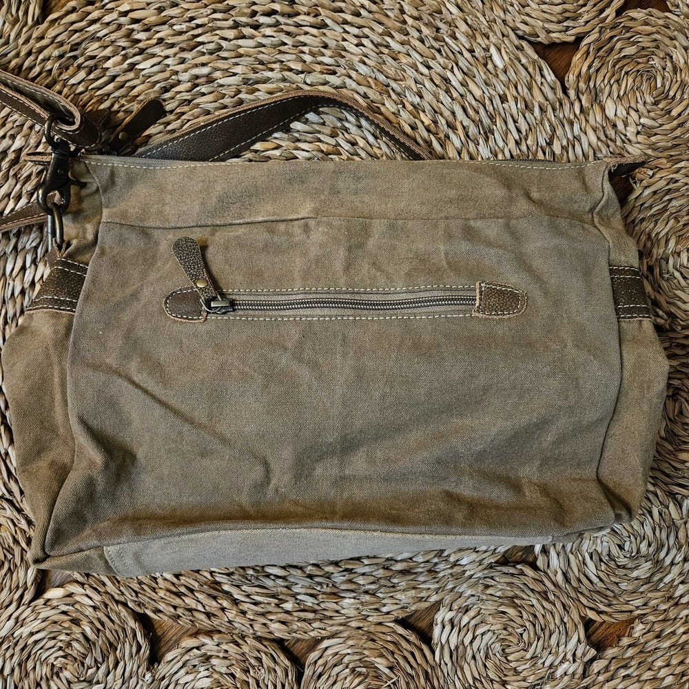 Myra Bag Women's Canvas Crossbody Bag - Picture 3 of 10